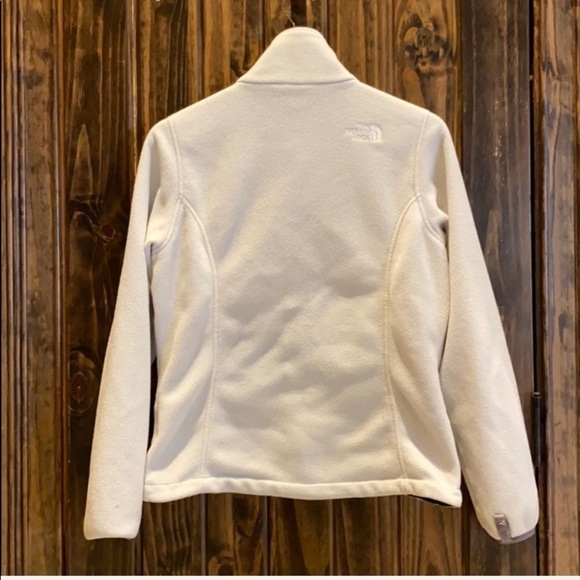 - 𝅺North Face Fleece Off White full zip Jacket Gorpcore SZ SP - Picture 8 of 8